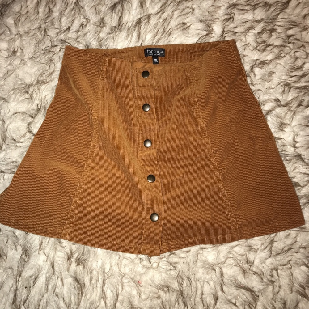 TOPSHOP CORDUROY SKIRT